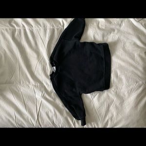 Zara 6-9 month black sweatshirt